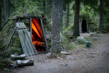 Charming Hobbit Huts in the Forests Outside of Stockholm, Sweden photo 2