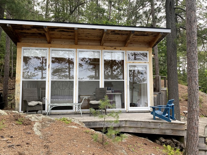 Cottages (Canada, Val des Monts, Quebec)