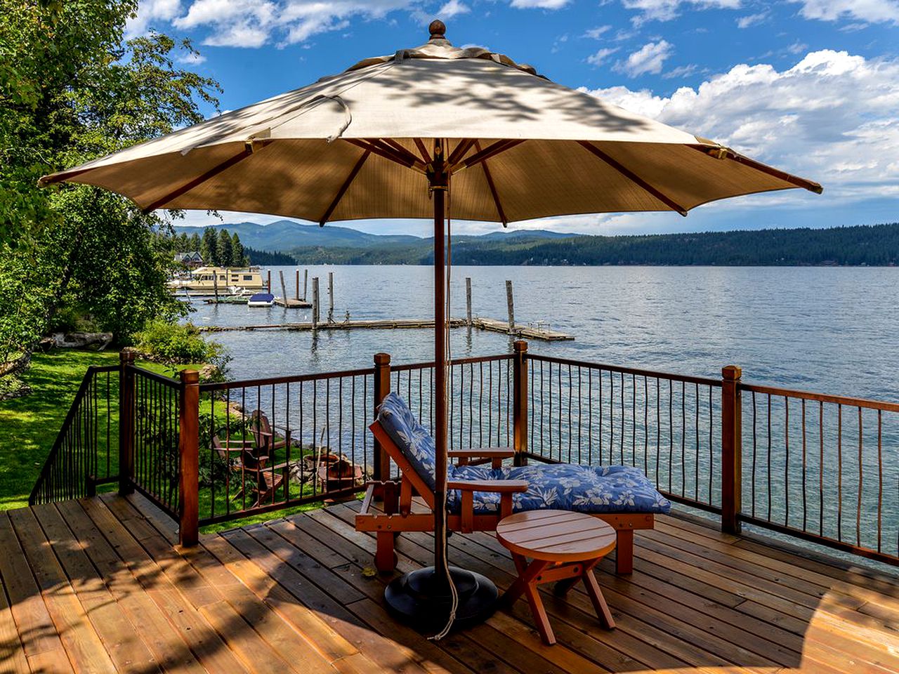 Waterfront Cabin on Lake Coeur d’Alene, Idaho