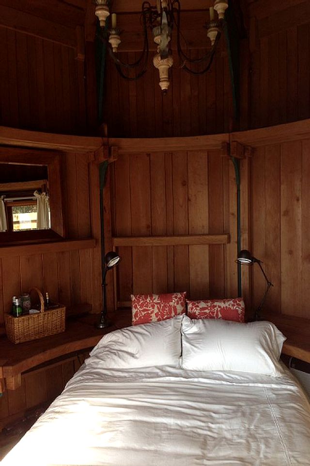 Glamping in Stinson Beach, California Waterfront Gazebo rental