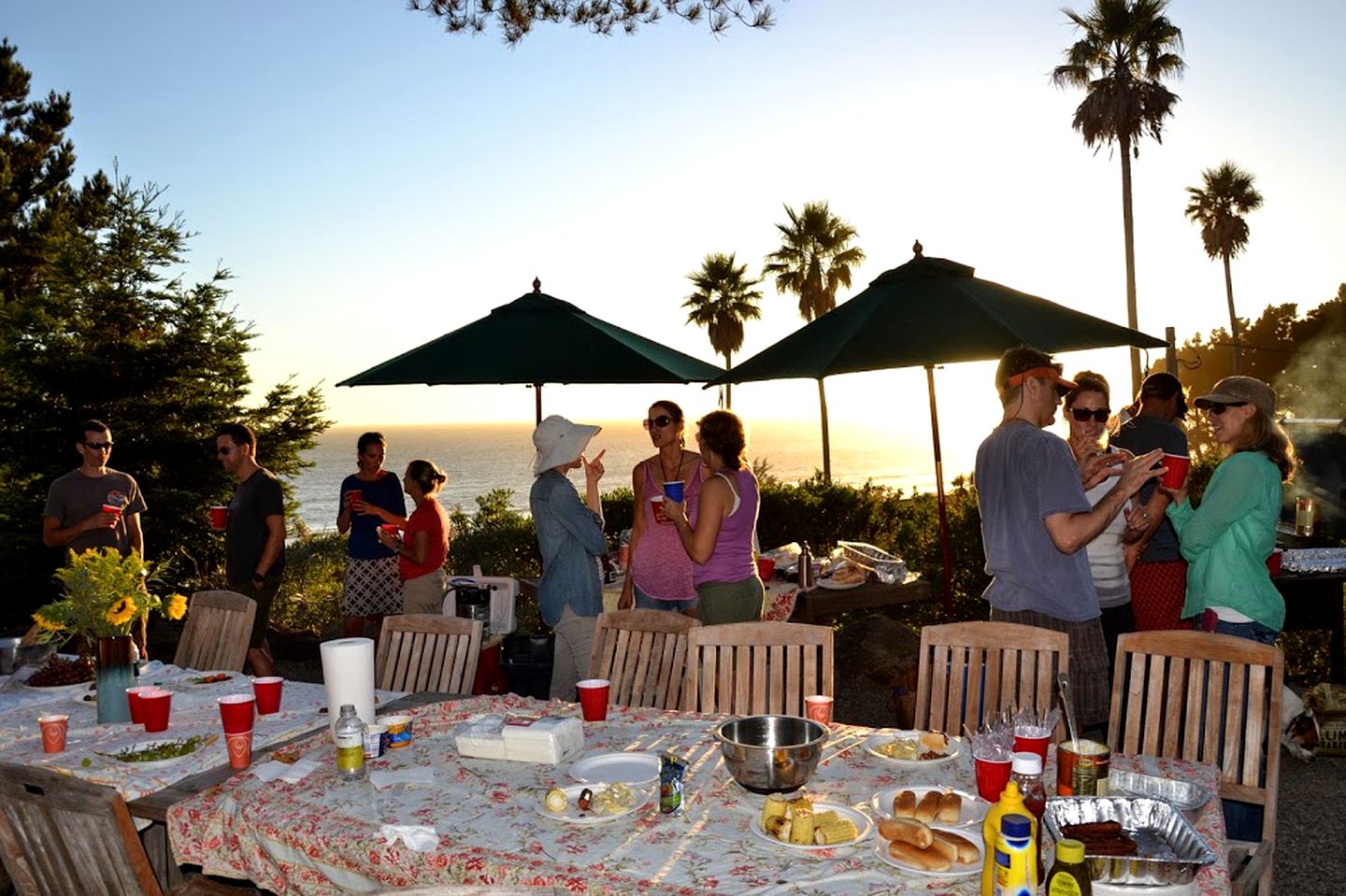 Glamping in Stinson Beach, California Waterfront Gazebo rental