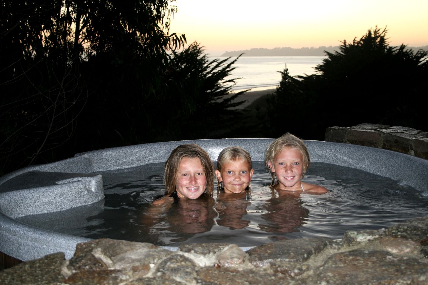 Glamping in Stinson Beach, California Waterfront Gazebo rental