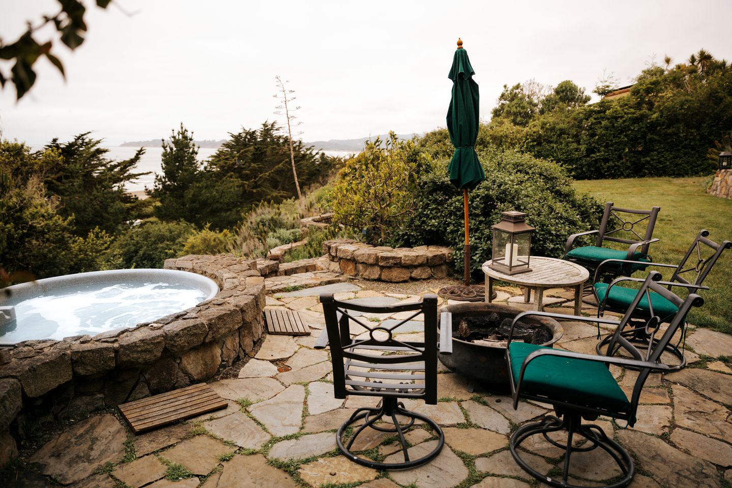 Glamping in Stinson Beach, California Waterfront Gazebo rental