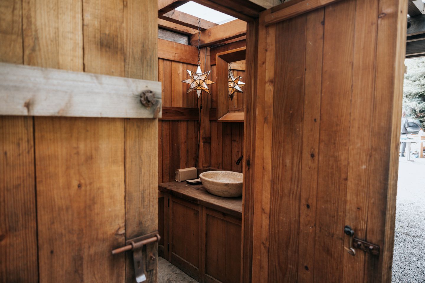 Glamping in Stinson Beach, California Waterfront Gazebo rental