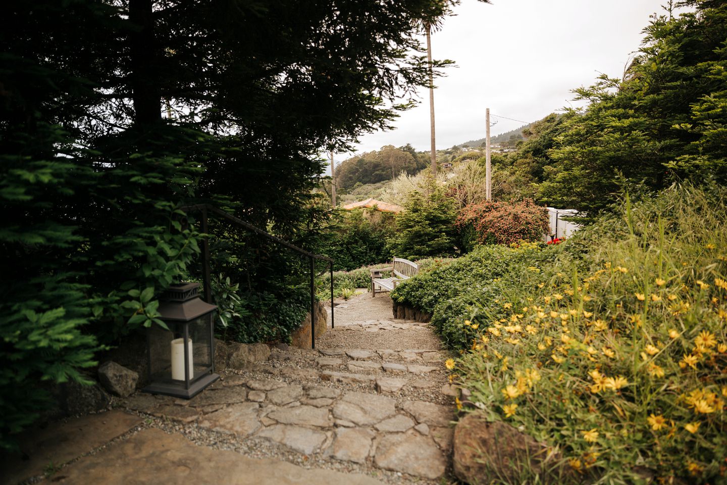 Glamping in Stinson Beach, California Waterfront Gazebo rental