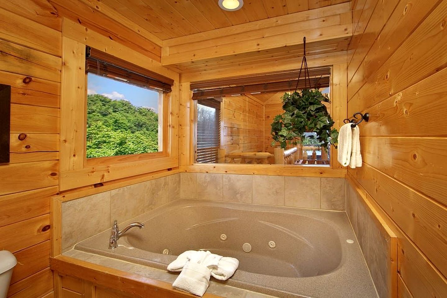 Charming Mountain Cabin with Hot-Tub and Spectacular Views in Sevierville, Tennessee