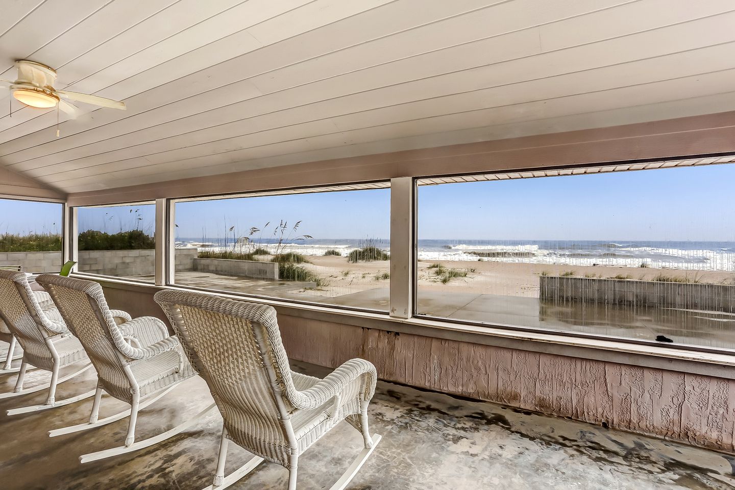 Charming Oceanfront Beach House for Family and Group Getaways in Fernandina Beach, Florida