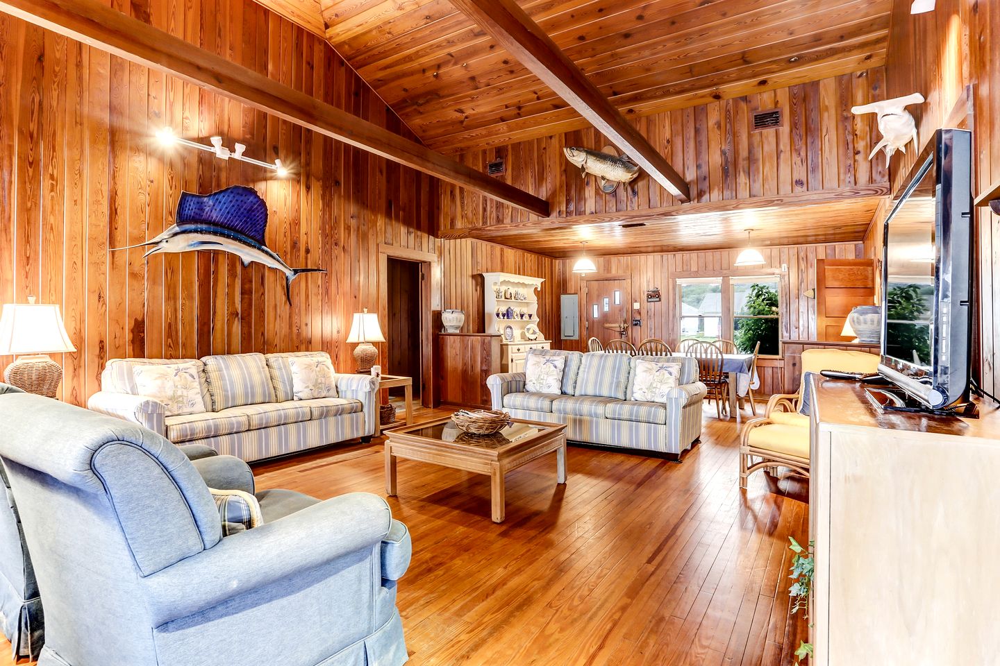 Charming Oceanfront Beach House for Family and Group Getaways in Fernandina Beach, Florida