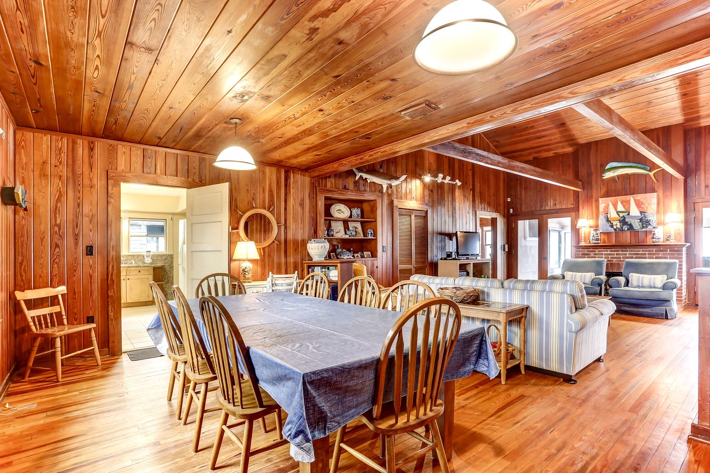 Charming Oceanfront Beach House for Family and Group Getaways in Fernandina Beach, Florida