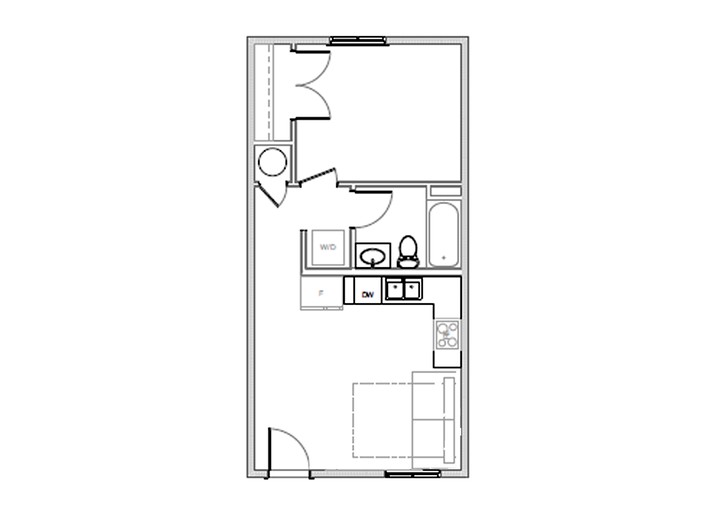 Cabins (United States of America, Island Park, Idaho)