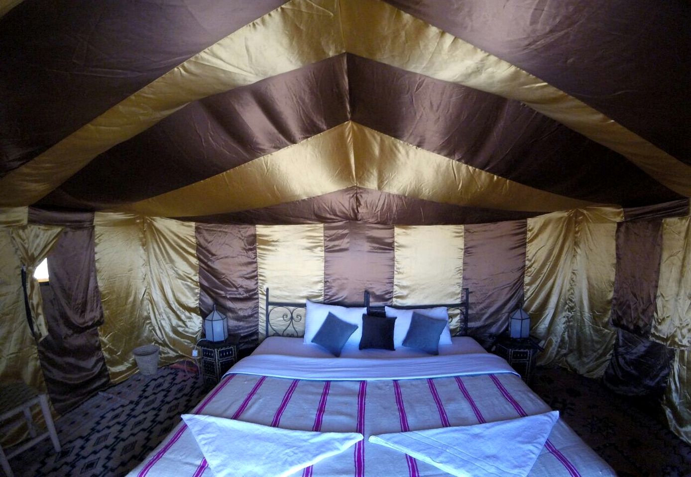 Charming Safari Tent for a Luxury Camping Getaway near Draa Valley, Morocco