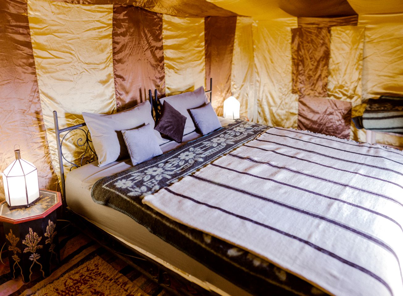 Charming Safari Tent for a Luxury Camping Getaway near Draa Valley, Morocco