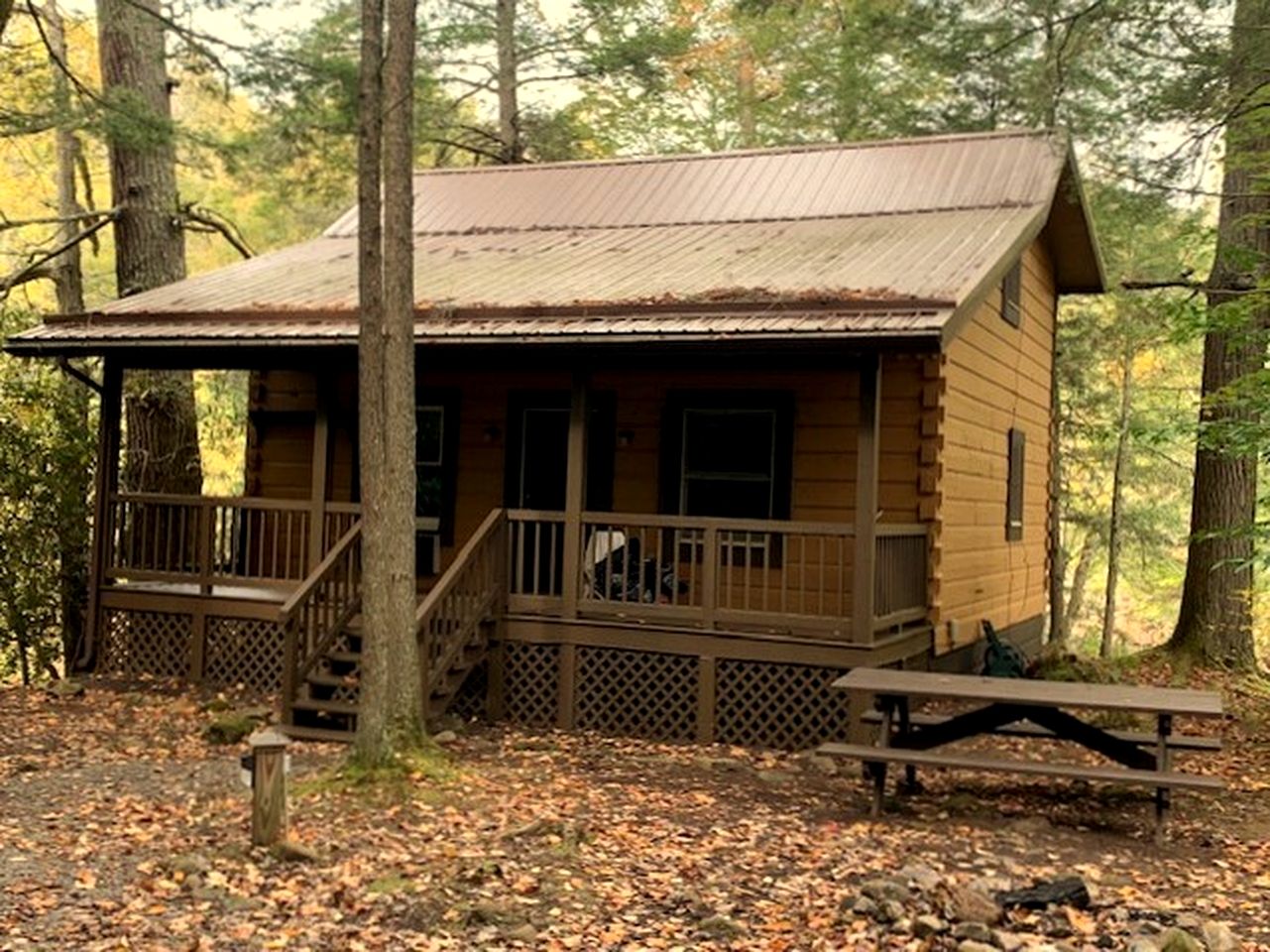 Cabins (United States of America, Monterville, West Virginia)