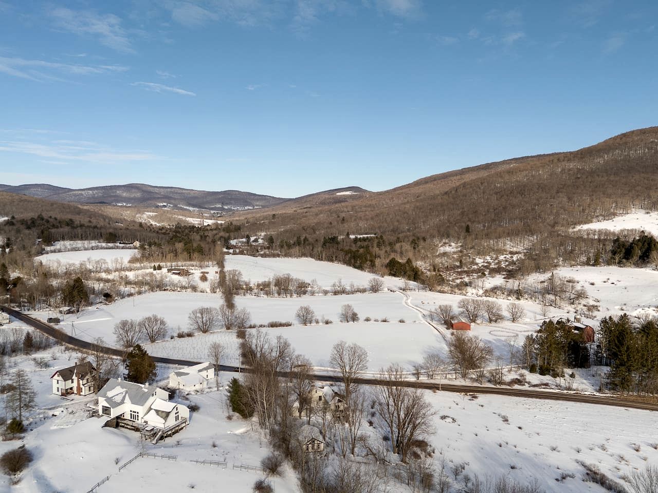 Charming Spanish Courtyard Retreat with Garden & Porch Views in Margaretville, New York