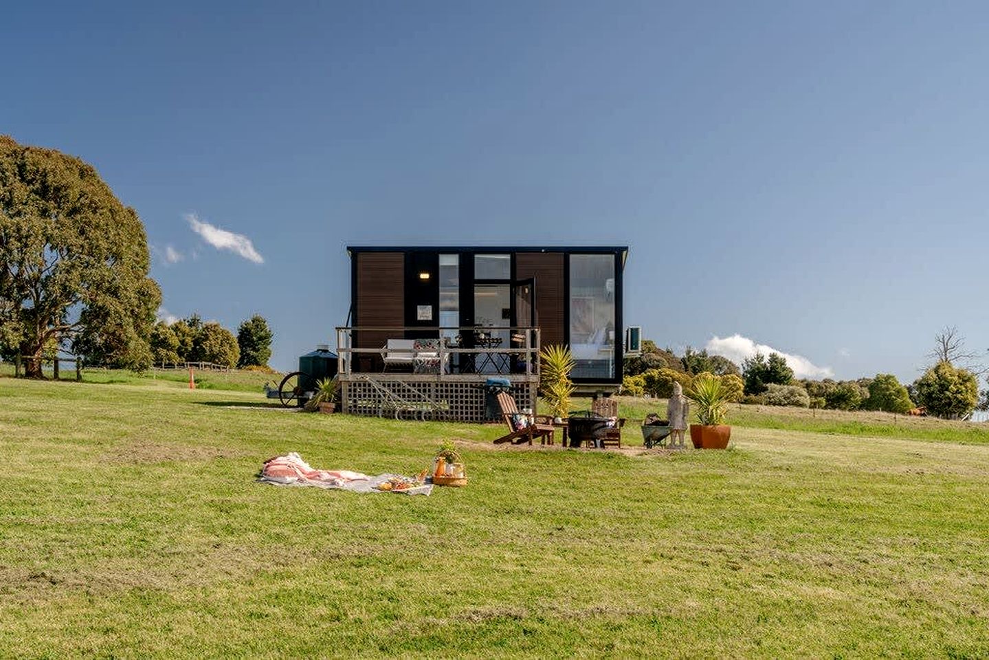 Charming Tiny Home for a Nature Escape in the Golden Plains Shire near Ballarat, Victoria