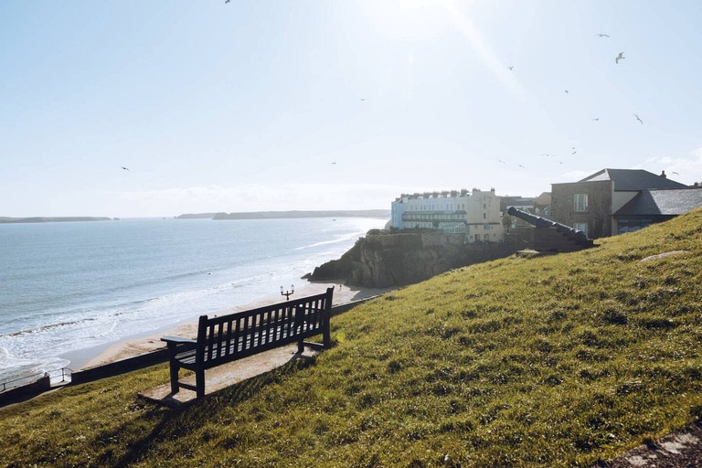 Cottages (United Kingdom, Tenby, Wales)