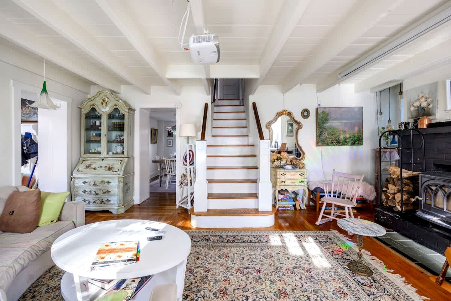 Charming Historic Riverfront Home with Garden Views near Lambertville, New Jersey