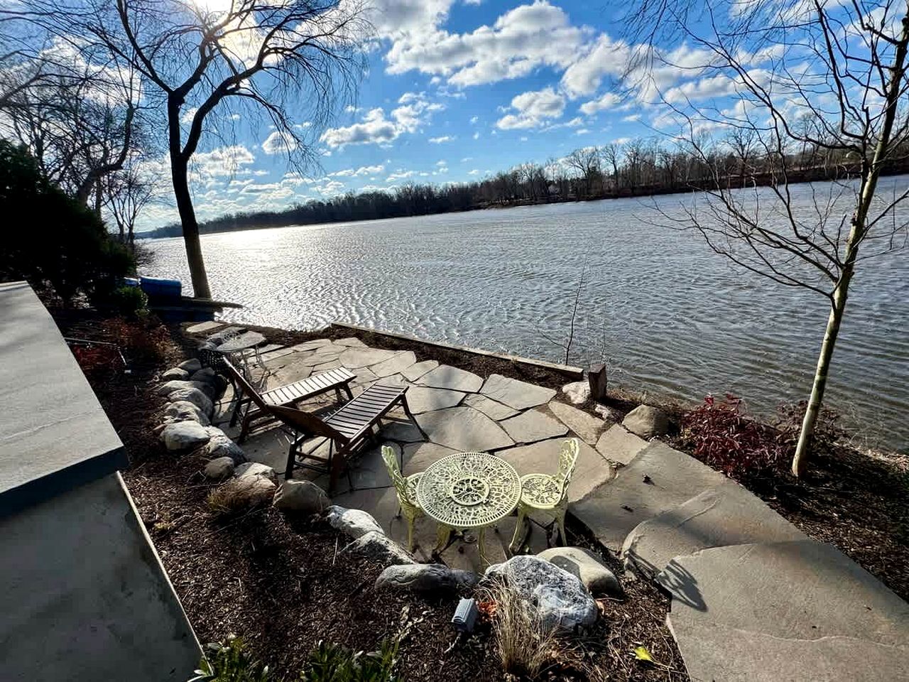 Charming Historic Riverfront Home with Garden Views near Lambertville, New Jersey