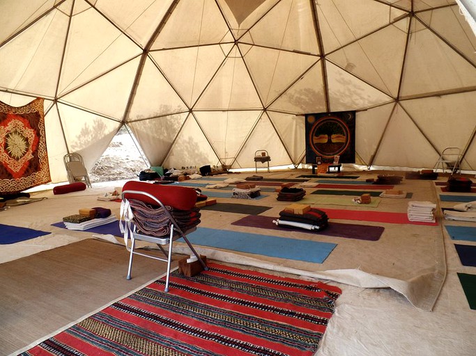 Yurts (Lanjarón, Andalusia, Spain)