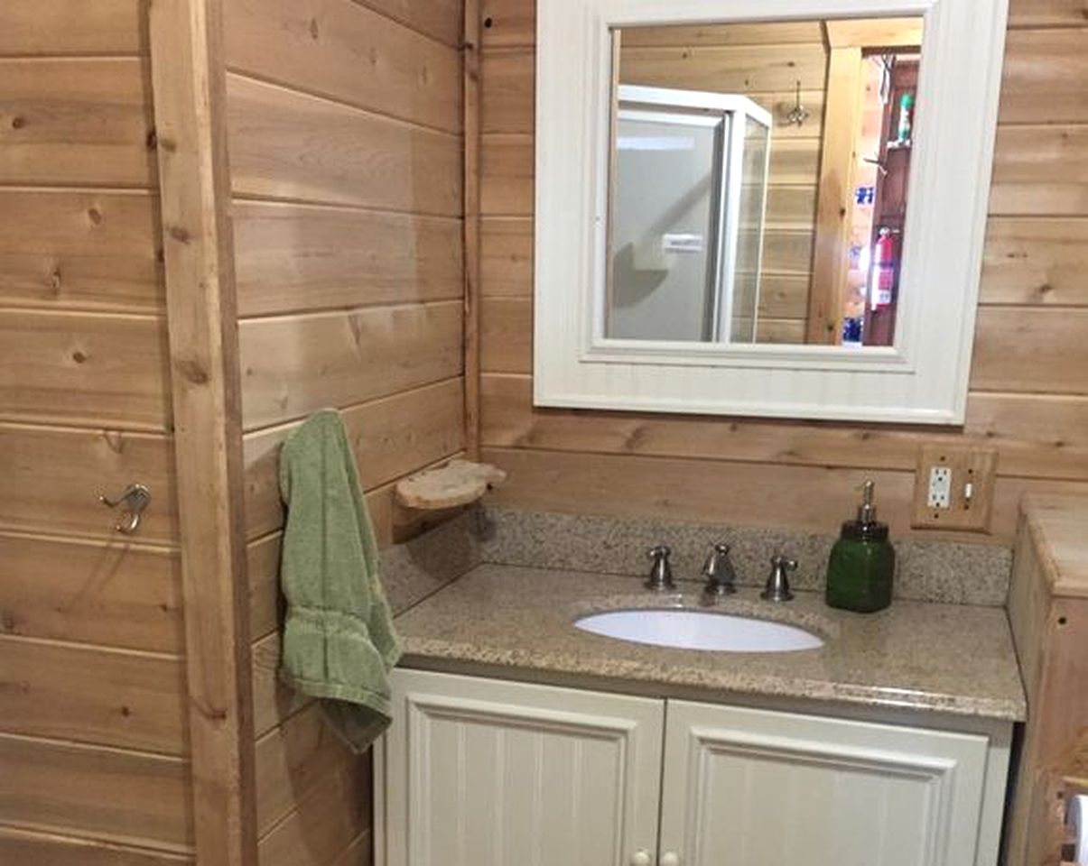 Charming Lakefront Cabin Rental with a Fire Pit near Brownville, Maine