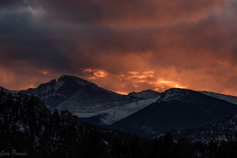 Cabins (United States of America, Estes Park, Colorado)