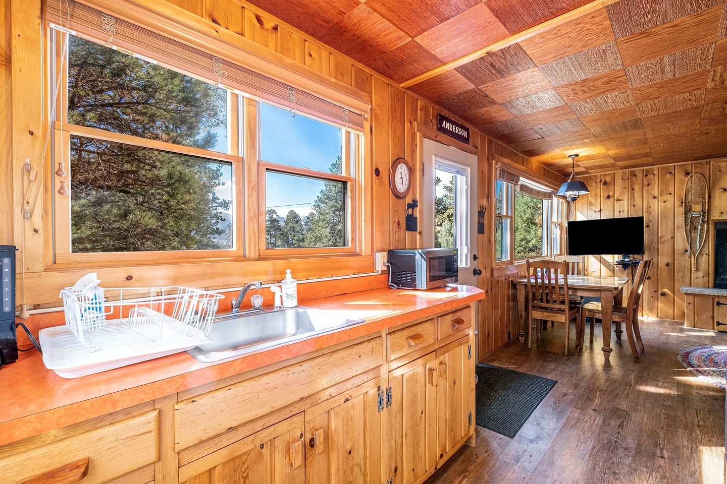 Delightful Rustic Cabin with Fireplace and Spectacular Mountain Views in Estes Park, Colorado