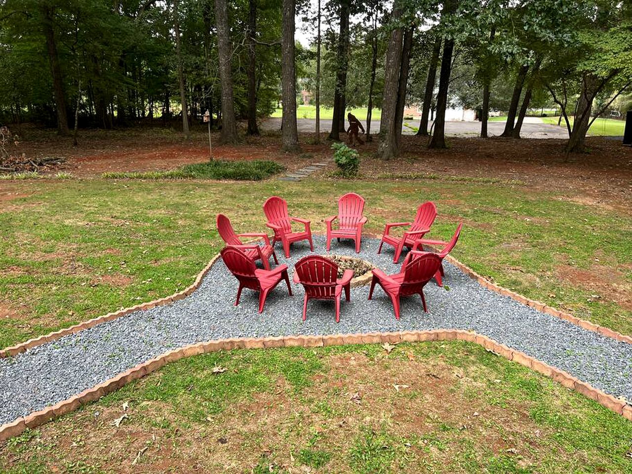 Spacious Cozy Cottage with Foosball Table, Private Deck and Fire Pit in Indian Trail, North Carolina