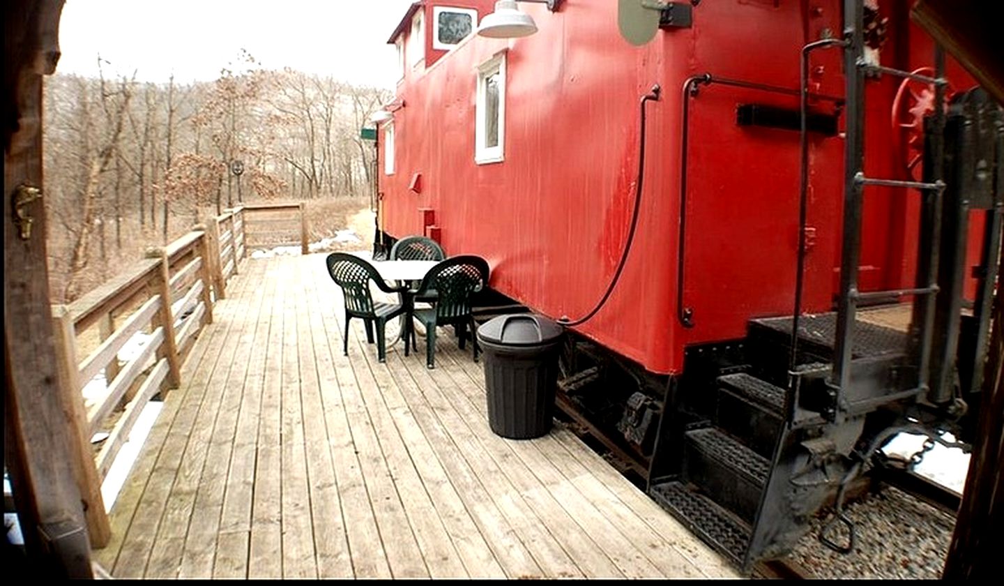 Caboose Wisconsin Campground