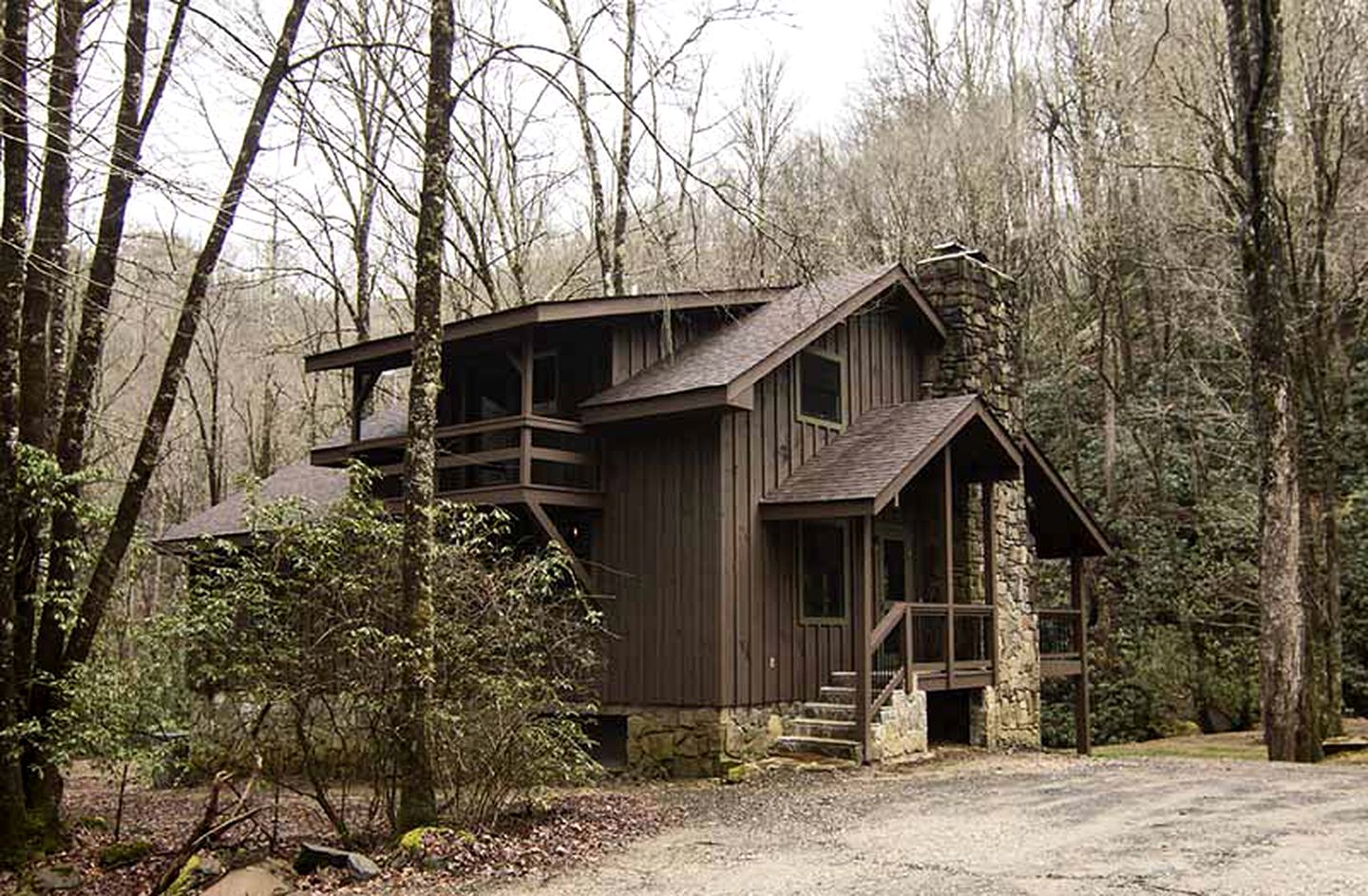 Private Cabin Rental for Eight in the Nantahala National Forest, North Carolina