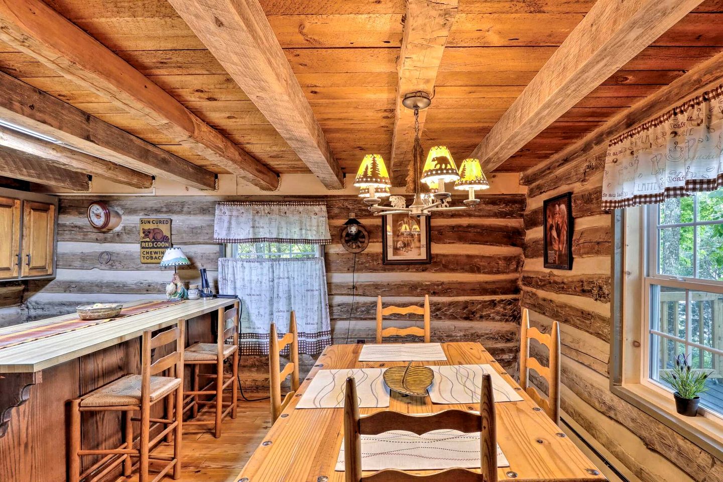Quaint Cabin with Spa and Game Room in Topton, North Carolina