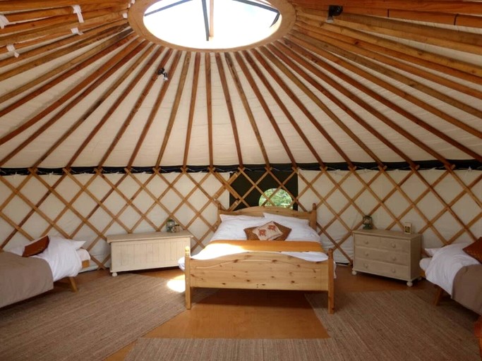 Yurts (United Kingdom, Haslemere, England)