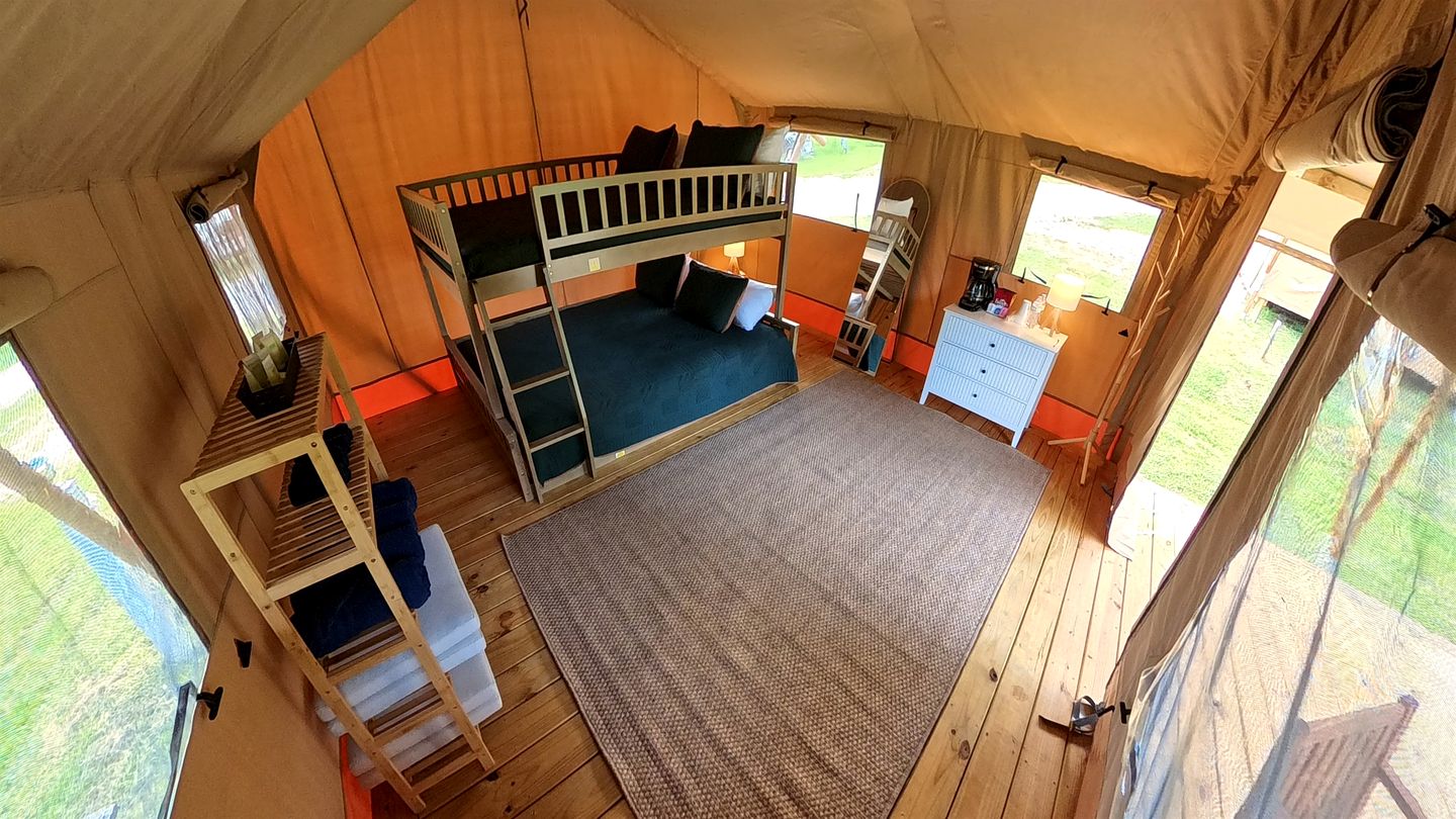 Glamping Getaway on Lake Livingston in Onalaska, TX