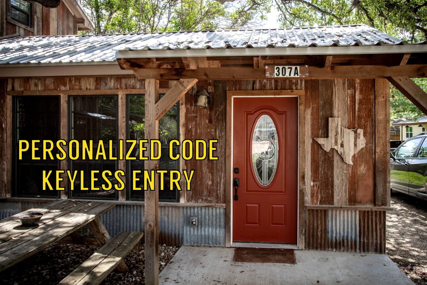 Chic, Renovated Barn with Hot Tub near the Heart of Fredericksburg Texas, Perfect for a Rustic Escape