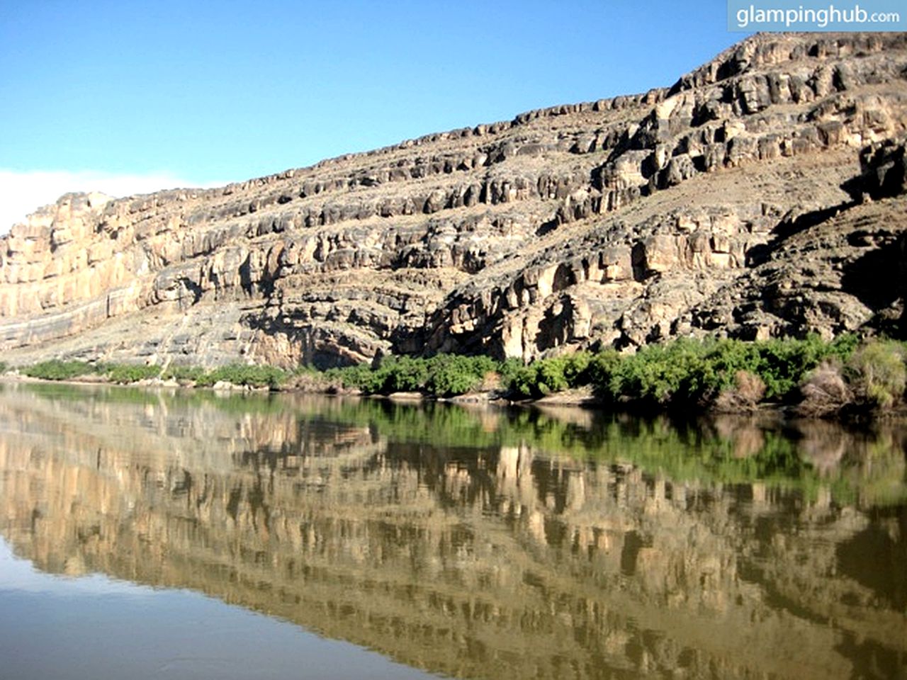 Chic Shack Tents on the Banks of Orange River, South Africa