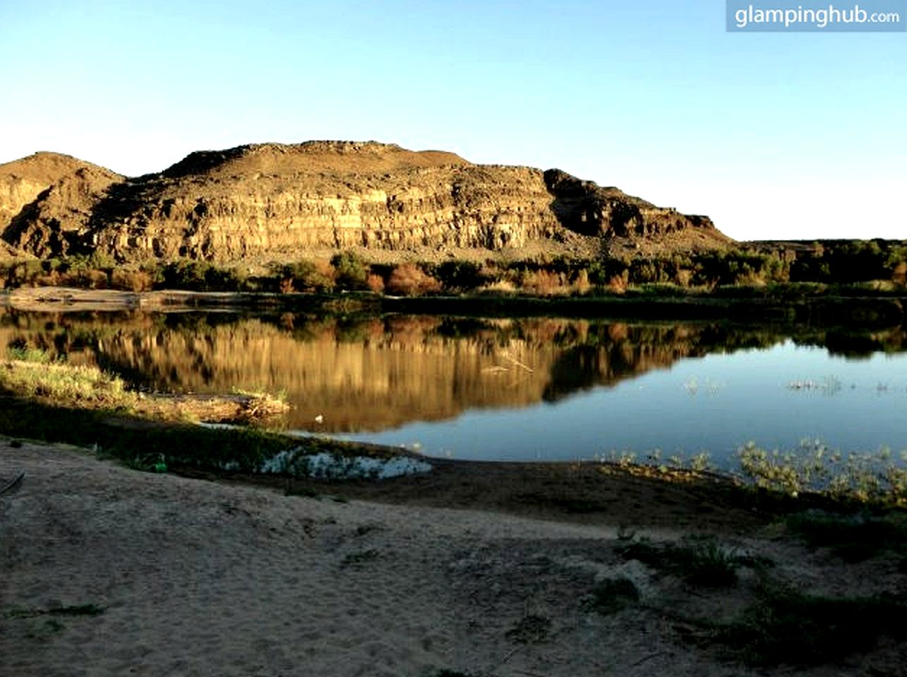 Chic Shack Tents on the Banks of Orange River, South Africa