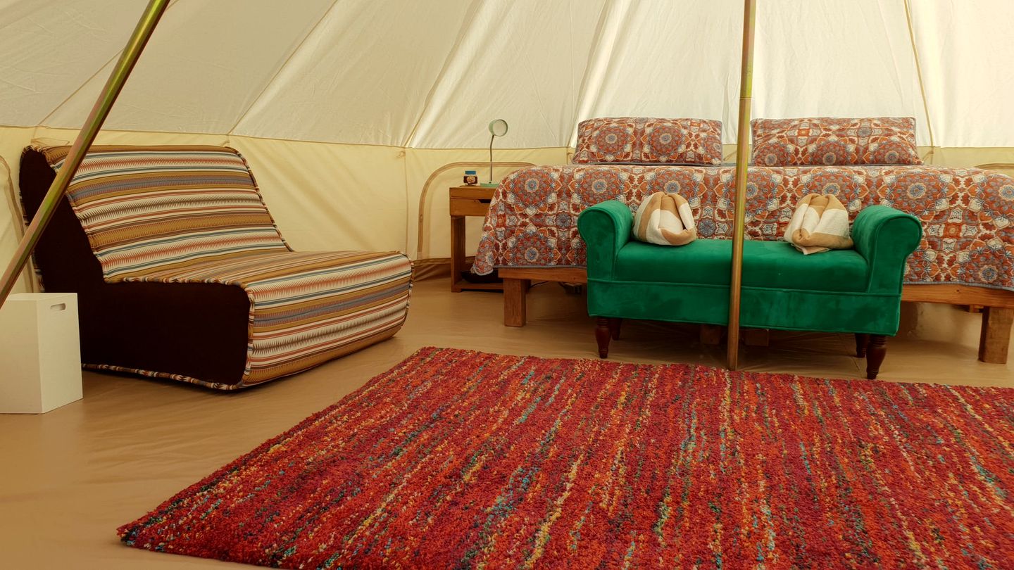 Luxurious Tent Rental at an Oceanfront Glamping Resort near La Paz, Mexico