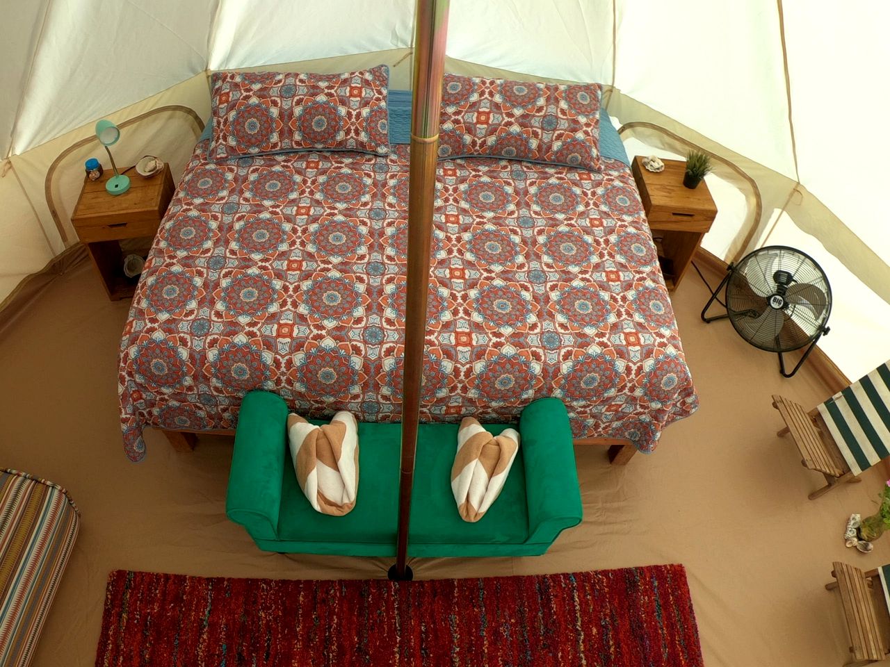 Luxurious Tent Rental at an Oceanfront Glamping Resort near La Paz, Mexico