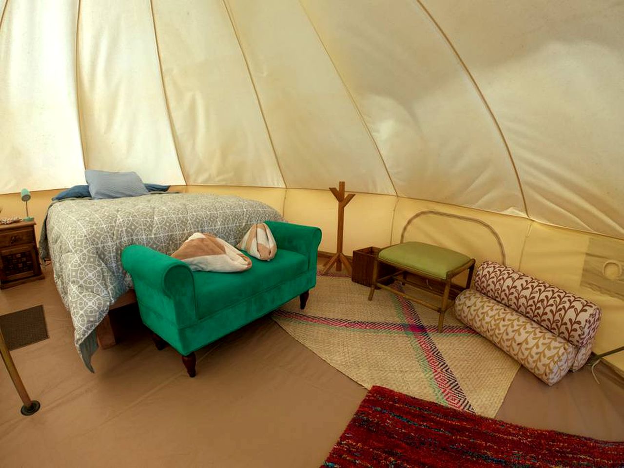 Beachfront Tent Rental for a Glamping Getaway on the Baja Peninsula near La Paz, Mexico
