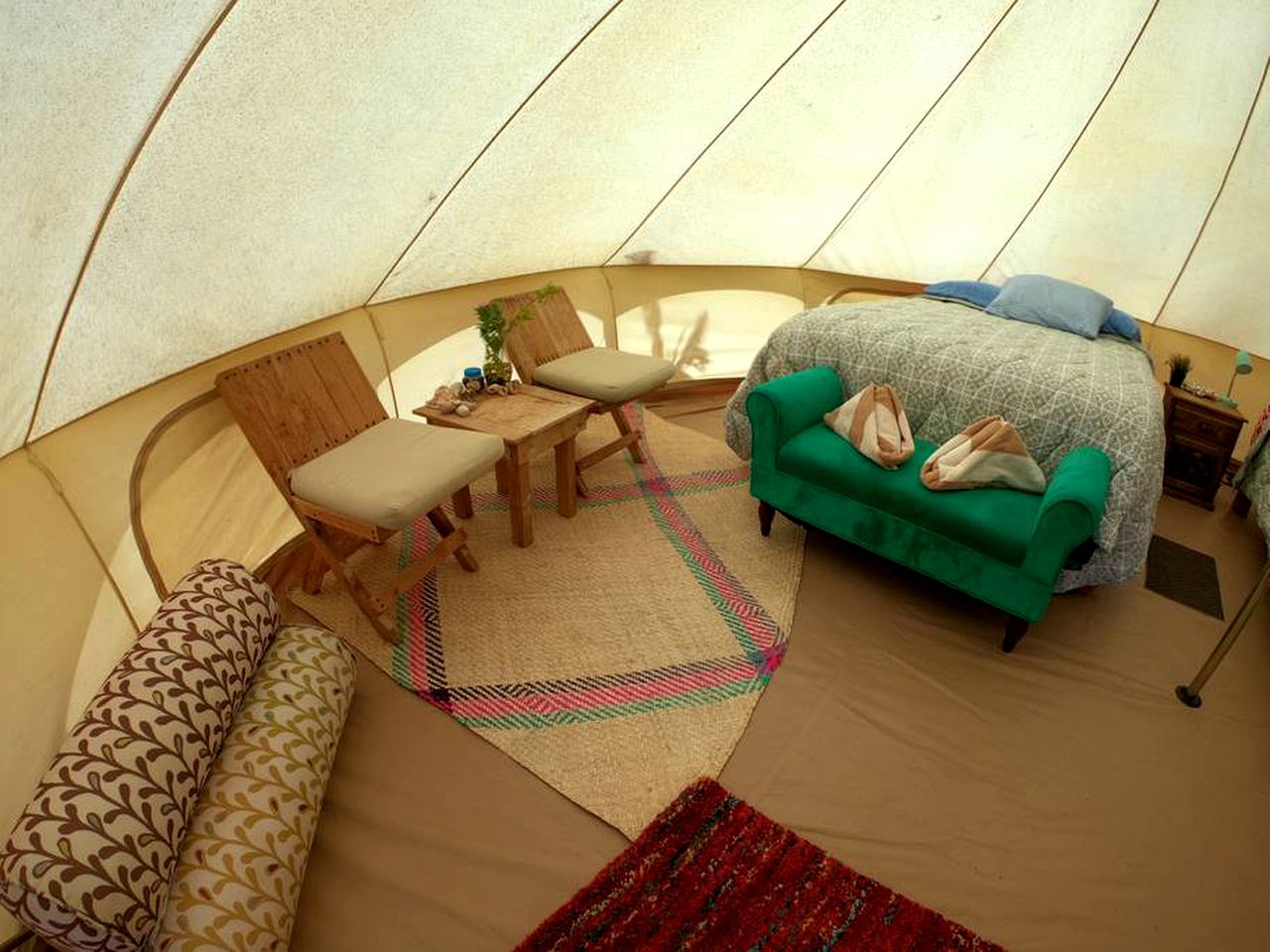 Beachfront Tent Rental for a Glamping Getaway on the Baja Peninsula near La Paz, Mexico