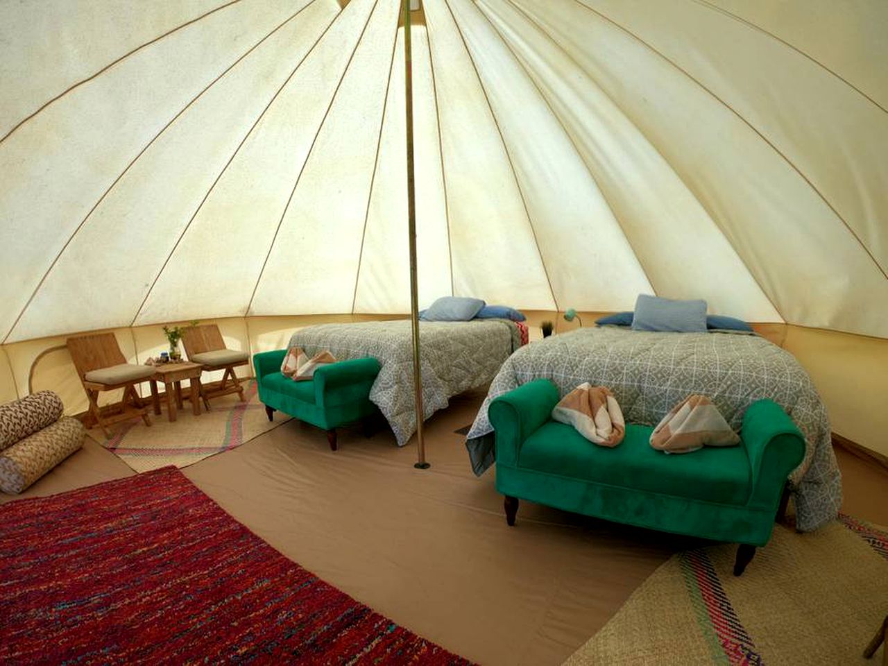 Beachfront Tent Rental for a Glamping Getaway on the Baja Peninsula near La Paz, Mexico
