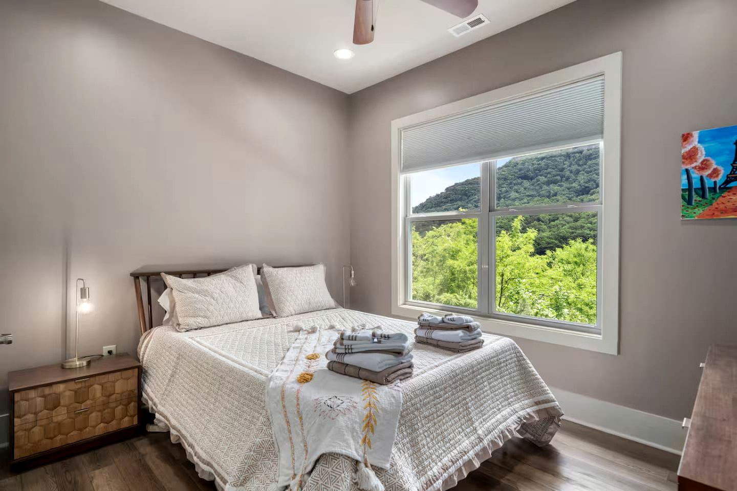 Mountain Hideaway with Waterfall Views & Relaxing Hammocks in Chimney Rock, North Carolina