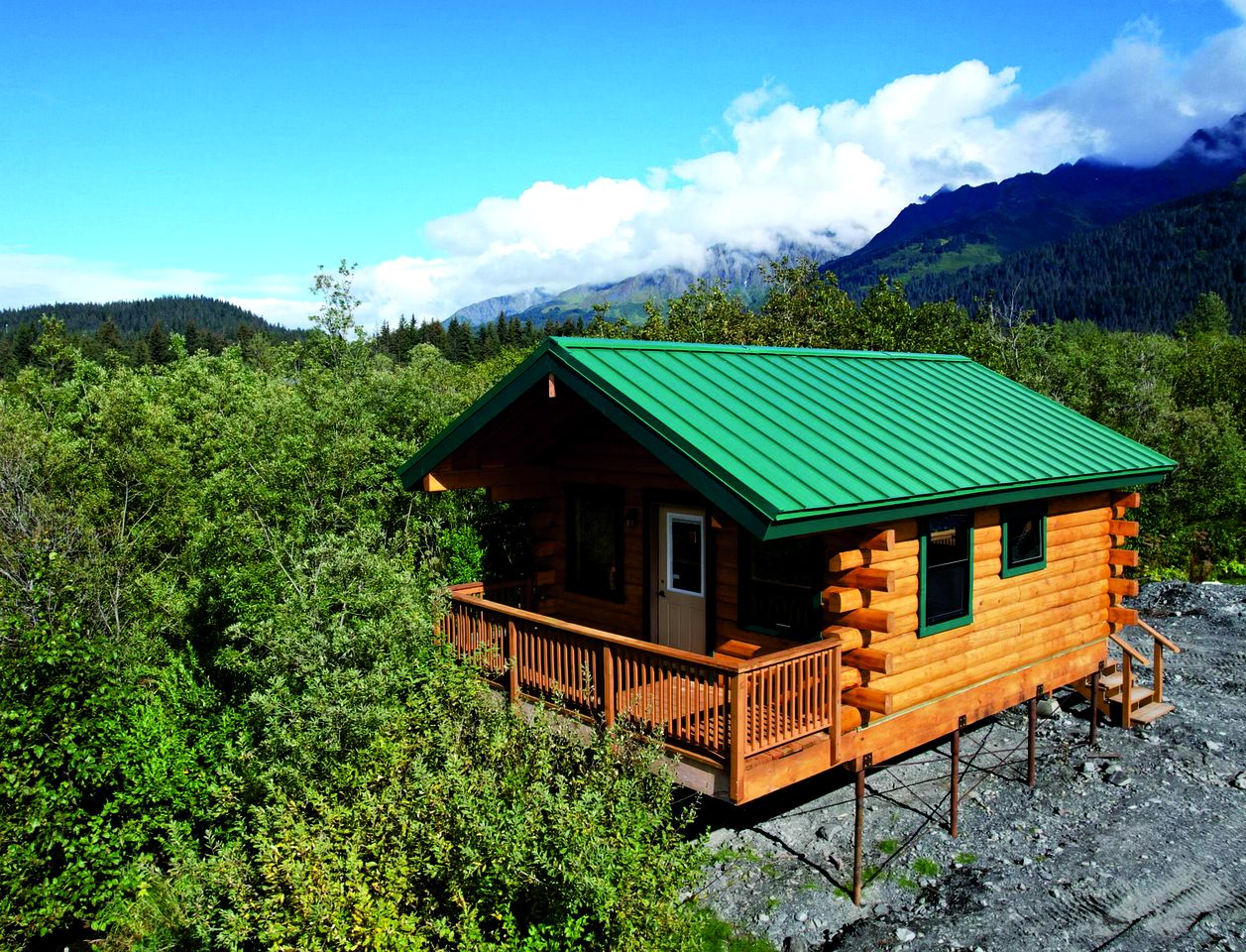 Scenic Creekside Cabin with Panoramic Bay & Mountain Views in Seward, Alaska