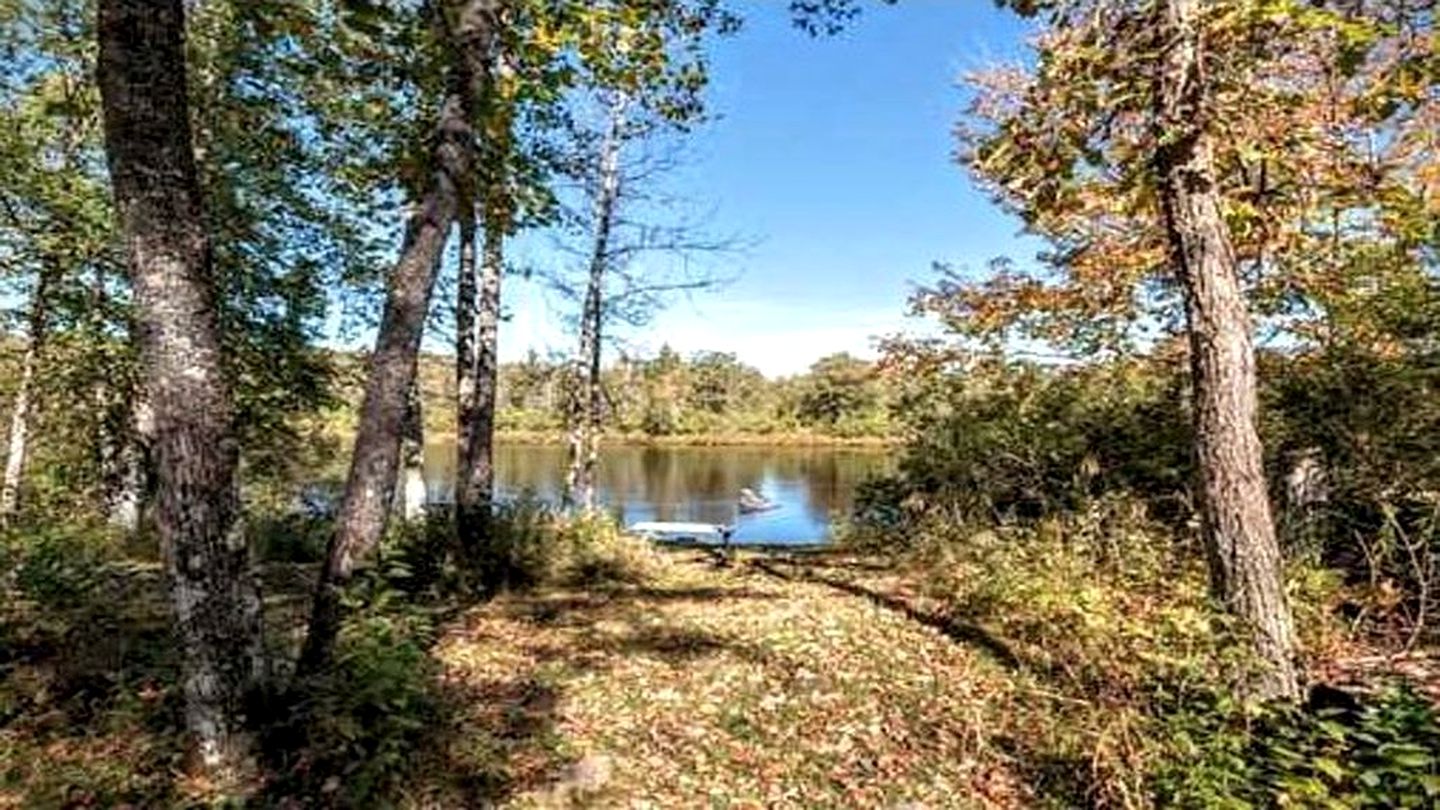 Beautiful and Secluded Cabin Rental with Views of Chippewa River near Hayward, Wisconsin