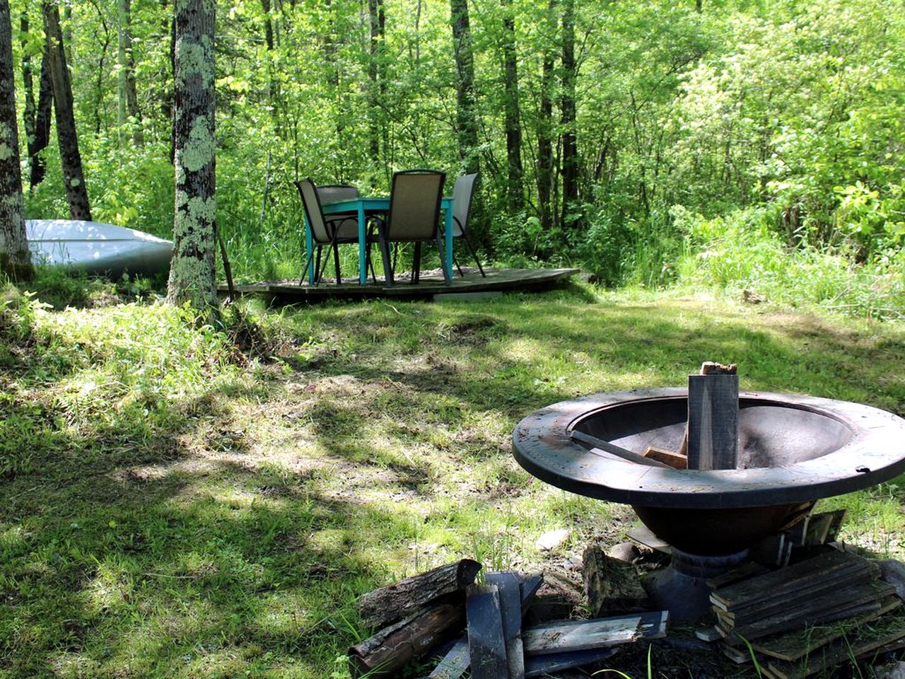 Beautiful and Secluded Cabin Rental with Views of Chippewa River near Hayward, Wisconsin
