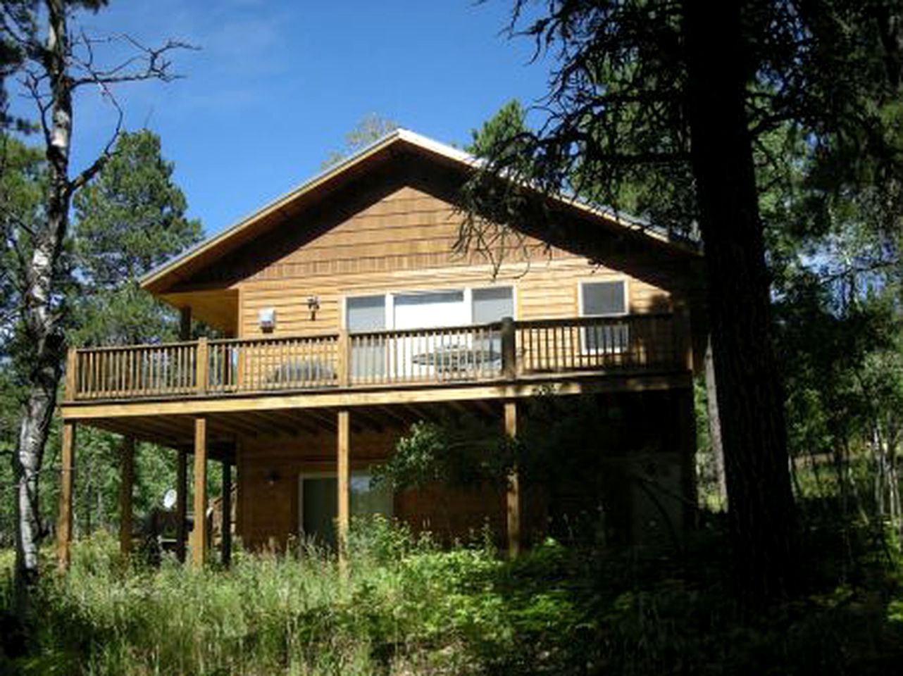 Family-Friendly Cabin with a Spacious Deck in Terry Peak, South Dakota