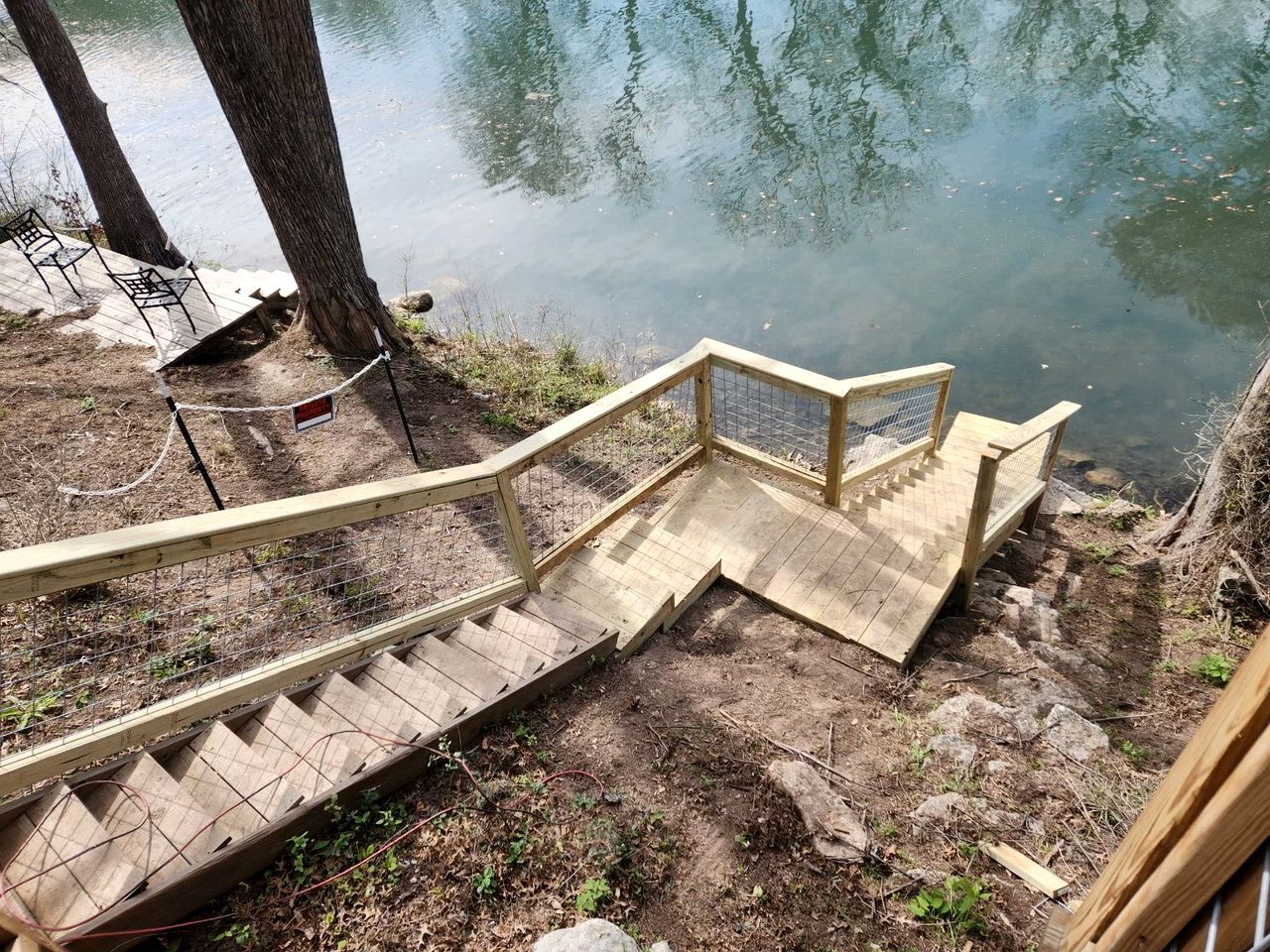 Spectacular Guadalupe Riverfront Family Cabin with Fire Pit and River Access near Canyon Lake, Texas