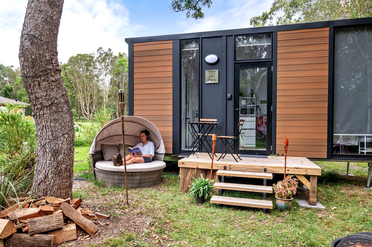 Stunning Tiny House with Spectacular Outdoor Living Area in James Creek, New South Wales