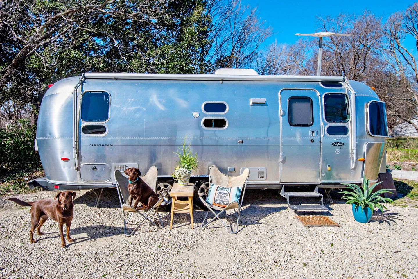 Classic Airstream Rental for a Weekend Getaway from Waco, Texas