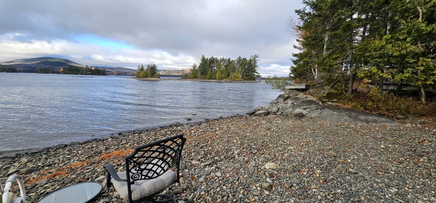 Secluded Lakefront Hideaway with Dock, Fire Pit & Forest Views in Greenville, Maine