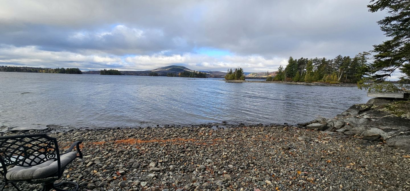 Secluded Lakefront Hideaway with Dock, Fire Pit & Forest Views in Greenville, Maine